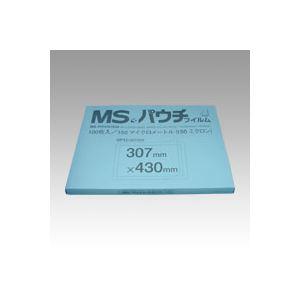 明光商会 MSパウチフィルム MP15-307430 100枚