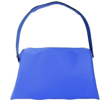 ISSEY MIYAKE 三宅一生  PLEATS PLEASE 甲殼WAVE側肩背包(寶藍)