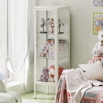 【AOTTO】三層玻璃收藏收納展示櫃