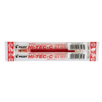 百樂PILOT超細鋼珠筆芯BLS-HC5-R/紅/0.5mm