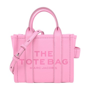 [平輸版] 【MARC JACOBS】THE LEATHER MICRO TOTE 皮革兩用托特包(櫻花粉)真品平輸