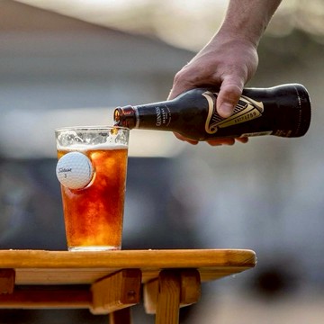 創意高爾夫造型威士忌波本杯玻璃杯｜460ml ｜Golf Whiskey Glass Stuck in Glass 新年祝福 一桿進洞