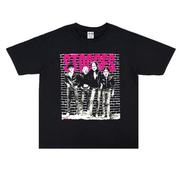數碼直噴朋克搖滾the Stooges傀儡樂隊水洗做舊T恤純棉短袖男女款