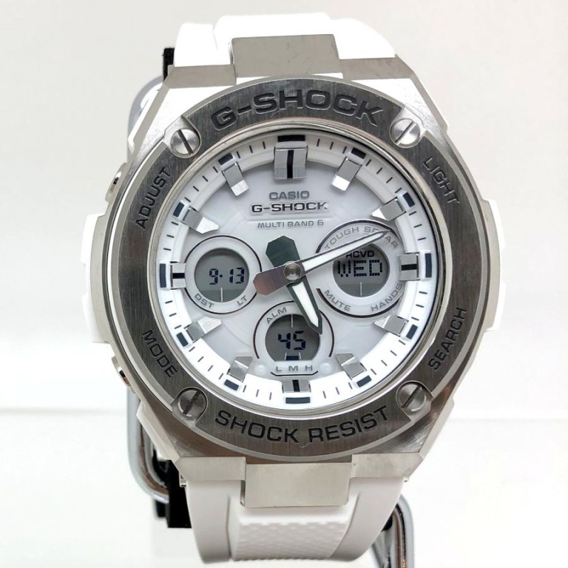 G-SHOCK ジーショック CASIO カシオ 腕時計 GST-W310-7A G-STEEL Gスチール アナデジ 電波ソーラー ホワイト  【ITLPFOSGNMD4】 | LINEブランドカタログ