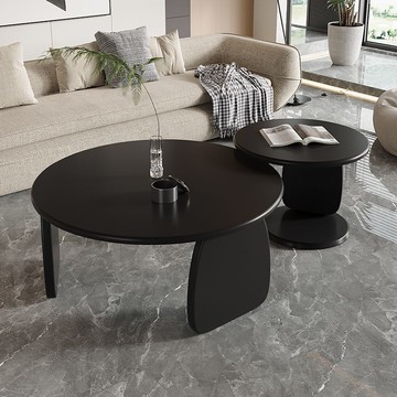 【含稅/免運】 新款圓形茶幾客廳組合輕奢極簡茶桌小餐桌異式茶桌圓形邊幾床頭桌