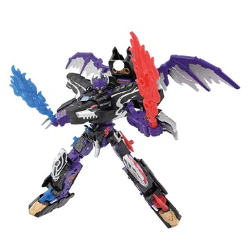 TAKARA TOMY PLARAIL 鐵道王國 新幹線變形機器人 變革世代 暗黑新幹線 毀滅型態豪華套組  黑帝斯  1組