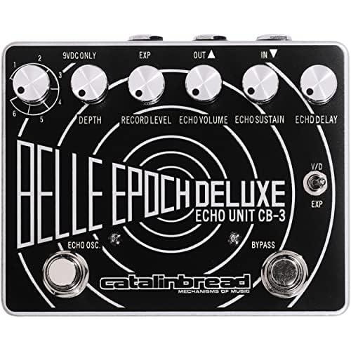 Catalinbread Belle Epoch Deluxe Pedal Black and Silver, (853710004758)