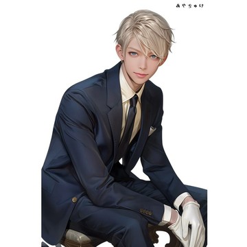 【9 月新品】07-148-0155 人物貼紙 幻想復古浪漫喫茶