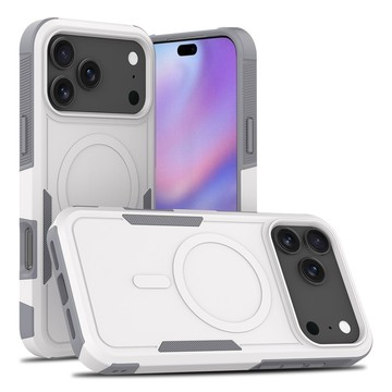 軍工級磁吸防摔手機殼 防滑紋理側邊 全包加厚抗衝擊 通用於iPhone 17 16 15 14 13 12ProMax