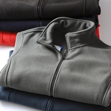 抗靜電 柔軟親膚搖粒絨面料 冬季男女同款時尚保暖立領抓絨衣外套