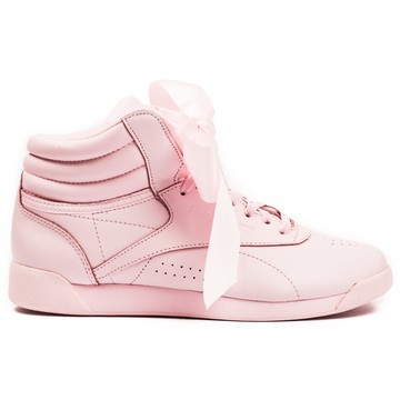 【逢甲 FUZZY】出清 Reebok F/S HI SATIN BOW CM8905 只有22.5 23cm