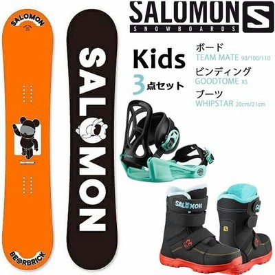 SALOMON サロモン KIDS SNOWBOARD キッズスノーボード3点セット オール ...