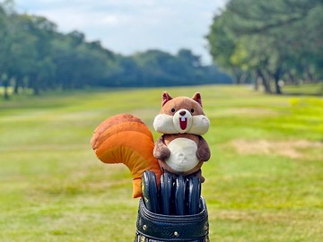 天成逸旅-朋趣豪華露營 栗比高爾夫球套 尾巴款