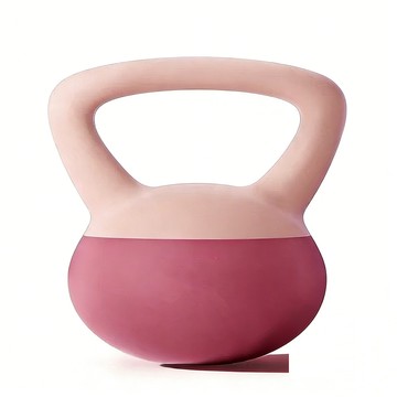 啞鈴/壺玲 【木洸】健身運動器啞鈴20.3*28.5CM加厚底座軟體壺鈴-入門款5kg（壺鈴/健身運動器材/軟體啞鈴）