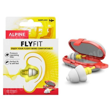廠商出貨專館 荷蘭原裝進口 Alpine FlyFit 頂級飛行耳塞 飛航 飛機 航空 降噪 氣壓調整