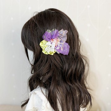 手工拼接 / 串珠髮夾 BB夾 瀏海夾 手工髮飾