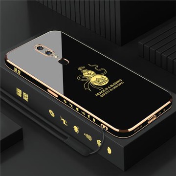 適用于電鍍富貴葫蘆OPPOA9手機殼新款A9X直邊全包防摔保護套