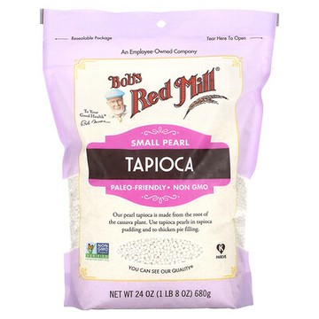 Bob's Red Mill, 小珍珠木薯澱粉，24 盎司（680 克）