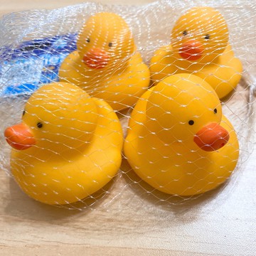 《翔翼玩具》黃色小鴨 浴缸玩具 玩具鴨 鴨子 洗澡玩具 洗澡鴨子 鴨子游水企鵝 浴室玩水 兒童玩具13-4507安全標章