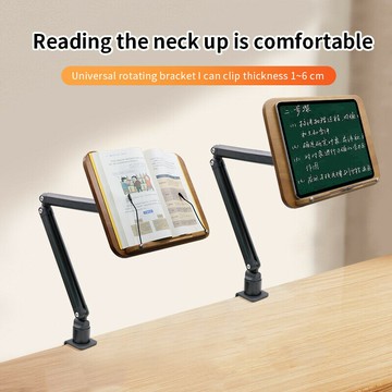 閱讀支架 懸臂看書讀書架桌面成人考研支架學習多功能透明閱讀