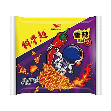 科學麵 香辣(五合一)袋40g*40入/箱