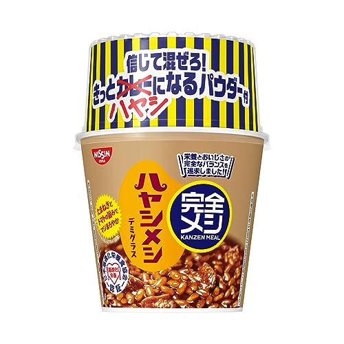  日清食品 ハヤシメシ デミグラス 12食 たんぱく質 PFCバランス 食物繊維