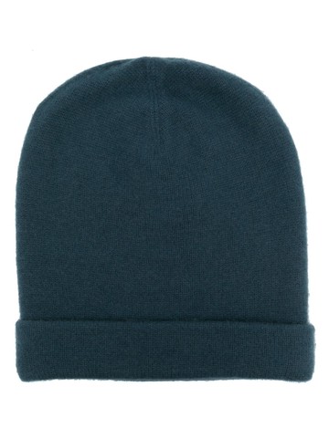 Frenckenberger - turn-up cashmere beanie - unisex - Cashmere - One Size - Blue
