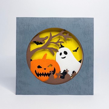 【萬聖怪譚】立體紙雕材料包