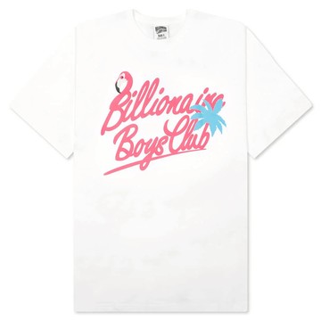 BILLIONAIRE BOYS CLUB FLAMILLIONAIRE SS TEE 短袖T恤 白