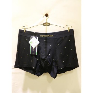 CRAIG MARKUS時尚商務輕奢超細莫代爾凹凸型中腰平角男內褲CM7418