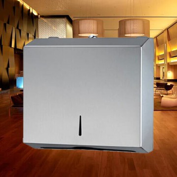 【企隆 圍欄 飯店用品】 浴室 收納 衛生紙 擦手紙 衛浴 廚房 C29B-TB 黑鈦金紙巾箱(單包)