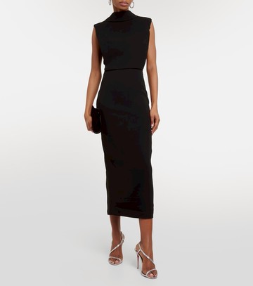 Roland Mouret High neck cady midi dress