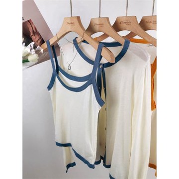 小香風吊帶針織開衫背心防曬套裝女2025秋冬新款毛衣軟糯上衣外套