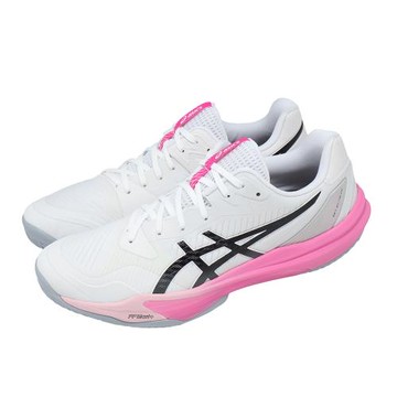 Asics 亞瑟士 排球鞋 Sky Elite FF 3 男鞋 女鞋 白 粉 攻擊手 緩震 回彈 1053A081100