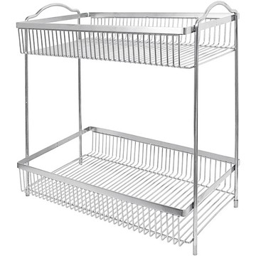 msliving 多功能方形置物架 2層  43 x 24 x 42 cm  模版  1個