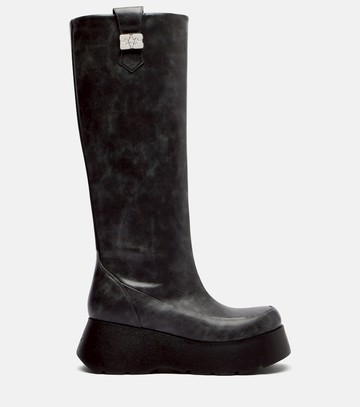 Ganni Kat platform knee-high boots