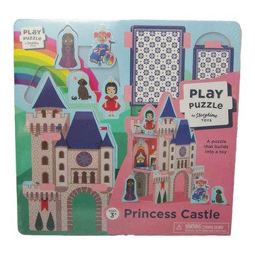 Storytime TOYS 拼圖 公主城堡，2歲以上兒童玩具  8片  1本