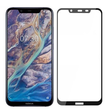 Nokia 8.1 全屏鋼化玻璃膜 Nokia 8.1 滿版玻璃保護貼
