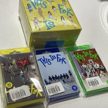 ⭐韓國代購正版⭐兔子twice 兔正規四電子專藍黃綠三版拍立得電子專兔電子專正版新品