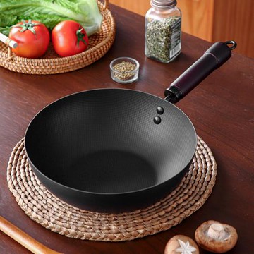 一人食小鐵鍋老式炒菜鍋小號家用迷你小鍋平底鍋小炒鍋已開鍋