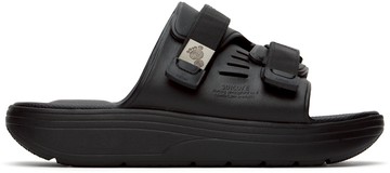 SUICOKE 黑色 URICH 凉鞋