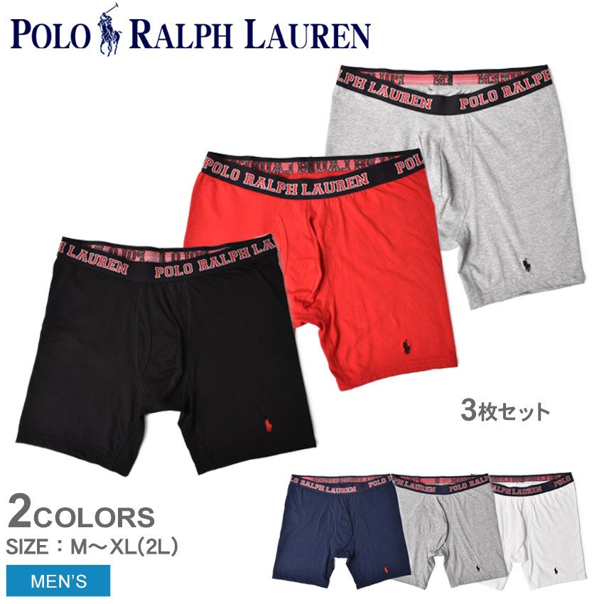 ralph-lauren ポロ ラルフローレン ボクサーパンツ メンズ BREATH MESH BOXER BRIEFS POLO RALPH  LAUREN ブラック 黒 ホワイト 白 紺 RMBBP3 通販 LINEポイント最大GET | LINEショッピング