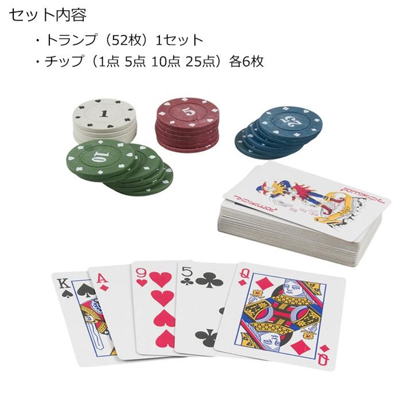 プレイング カード ＆ ポーカー チップ セット レッド Cards u0026 Poker Chips Set おもちゃ トランプ カード カジノ  メール便OK | LINEショッピング