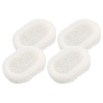 Sedree 海綿肥皂盤 尺寸11.5cm x 8.5cm x 3cm  白色  4個