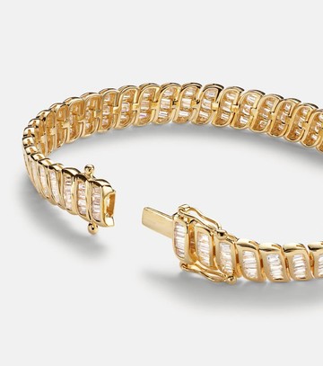 Anita Ko 18kt gold bracelet with diamonds