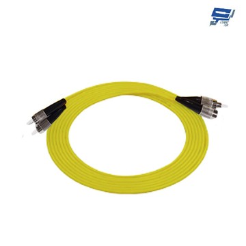 昌運監視器 djs-fc-fc-2s-03 fc-fc 3m 雙芯單模光纖跳線