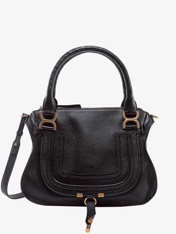 Marcie medium leather handbag with removable shoulder strap - CHLOE' - gender_Woman