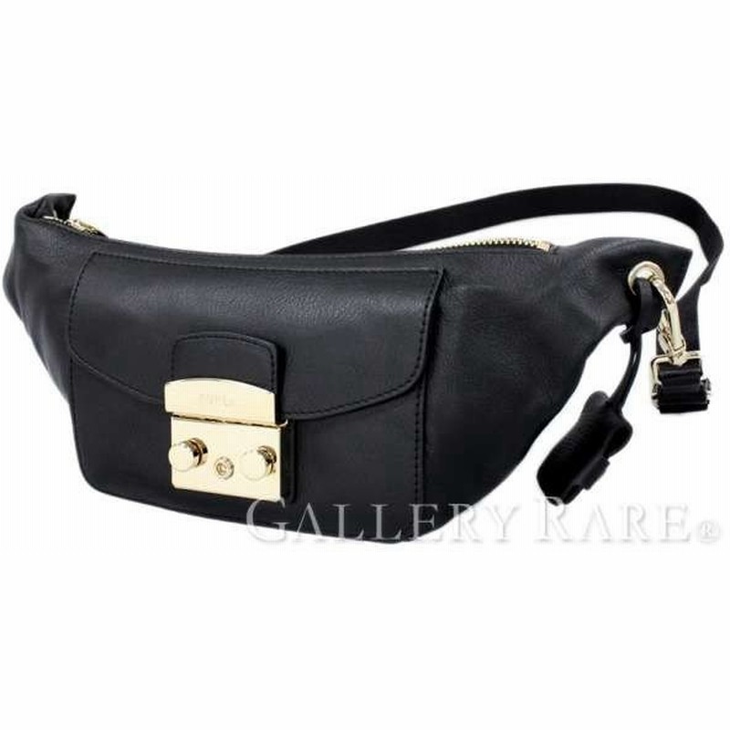 フルラ ボディバッグ メトロポリス エイミー ブラック レザー 835281 Furla Metropolis Amy ベルトバッグ ウエストバッグ 通販 Lineポイント最大0 5 Get Lineショッピング