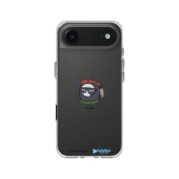 iPhone Air Clear Case（相機按鈕） 透明 - 森美聲 Mori Calliope - Sensei休假勿擾