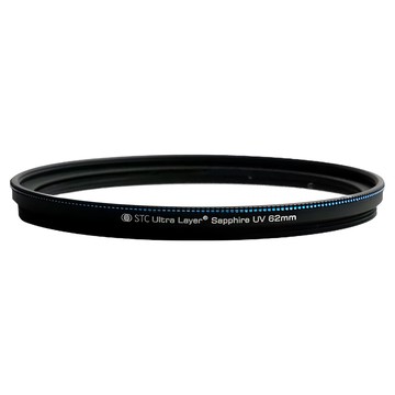 STC Sapphire UV Filter 藍寶石保護鏡  全穿透光譜設計，呈現鏡頭原始色彩  0.6毫米薄  800Mpa硬度化學強化玻璃  1個